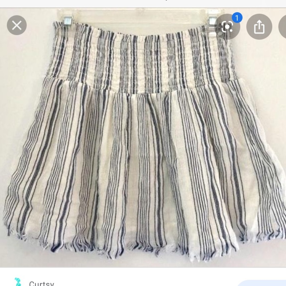 Adorable Aerie Striped Summer Beach Skirt